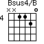 Bsus4/B=NN1120_4