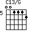 C13/G=001112_5