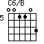 C6/B=001103_5