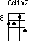 Cdim7=2213_8