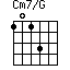 Cm7/G=1013_1
