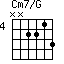 Cm7/G=NN2213_4