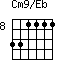 Cm9/Eb=331111_8