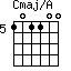 Cmaj/A=101100_5