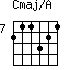 Cmaj/A=211321_7