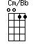 Cm/Bb=0011_1