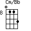 Cm/Bb=0113_8