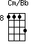 Cm/Bb=1113_8