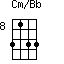 Cm/Bb=3133_8