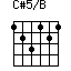 C#5/B=123121_1