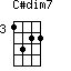 C#dim7=1322_3