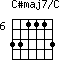 C#maj7/C=331113_6