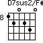 D7sus2/F#=120230_8