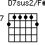 D7sus2/F#=211112_7