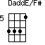 DaddE/F#=3331_5
