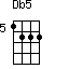 Db5=1222_5
