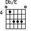 Db/E=013330_4