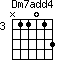 Dm7add4=N11013_3