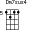 Dm7sus4=1211_5