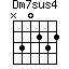 Dm7sus4=N30232_1