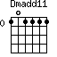 Dmadd11=101111_0
