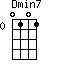 Dmin7=0101_0