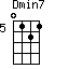 Dmin7=0121_5