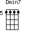 Dmin7=1111_5