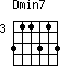 Dmin7=311313_3