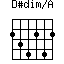 D#dim/A=234242_1