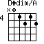 D#dim/A=N01212_4