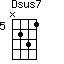 Dsus7=N231_5