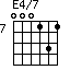 E4/7=000131_7