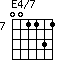 E4/7=001131_7