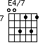 E4/7=003131_7