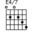 E4/7=020234_1