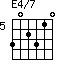 E4/7=302310_5