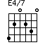 E4/7=420230_1