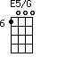 E5/G=1000_6