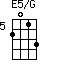 E5/G=2013_5