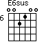 E6sus=002100_6