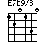 E7b9/B=120130_1