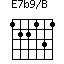 E7b9/B=122131_1