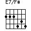 E7/F#=222434_1