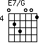 E7/G=023001_4