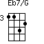 Eb7/G=1132_3