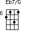 Eb7/G=2131_6