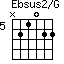 Ebsus2/G=N21022_5