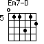 Em7-D=011312_5
