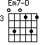 Em7-D=030131_3